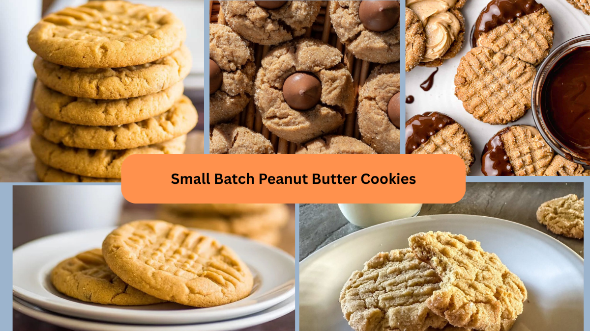 Small Batch Peanut Butter Cookies
