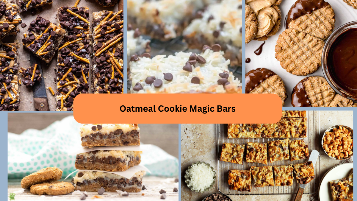 Oatmeal Cookie Magic Bars
