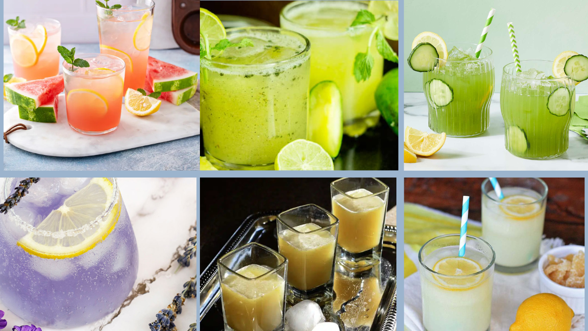 10 Flavored Lemonade Recipes for Hot Afternoons