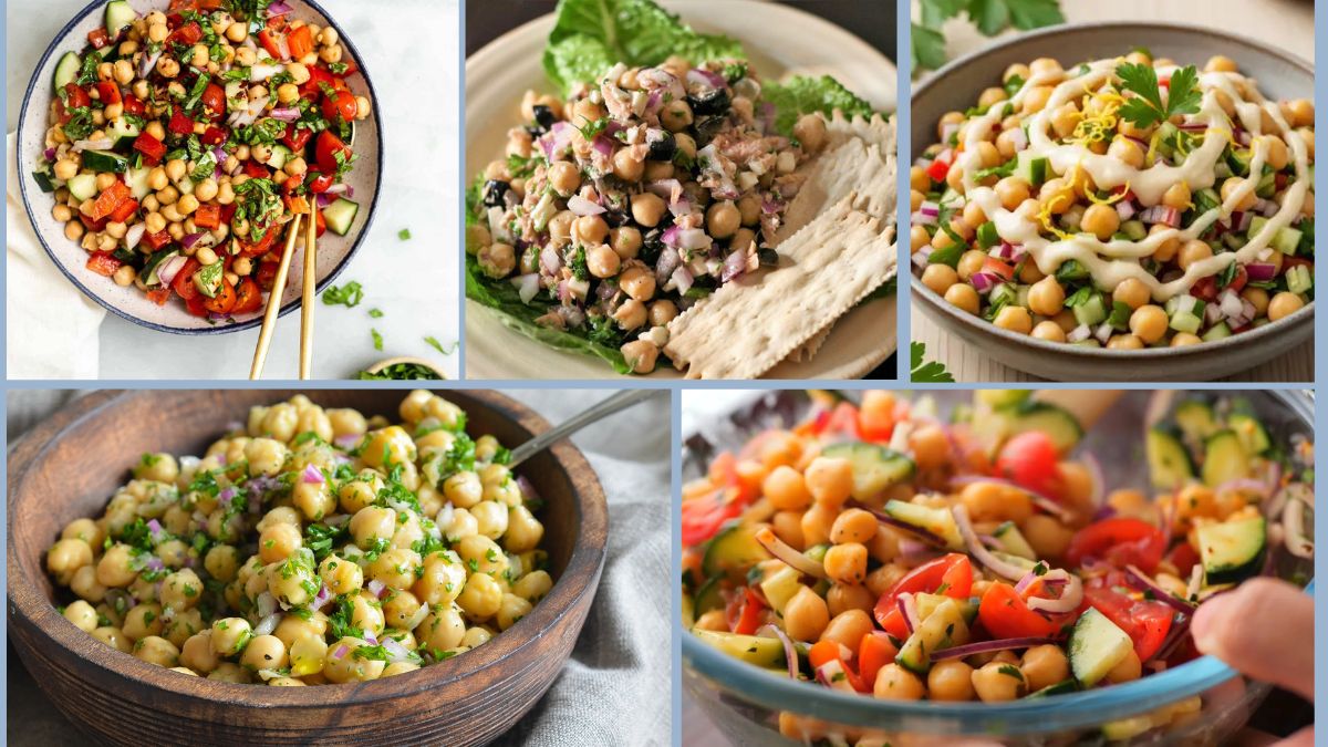 6 Chickpea Salad Ideas for Protein Needs