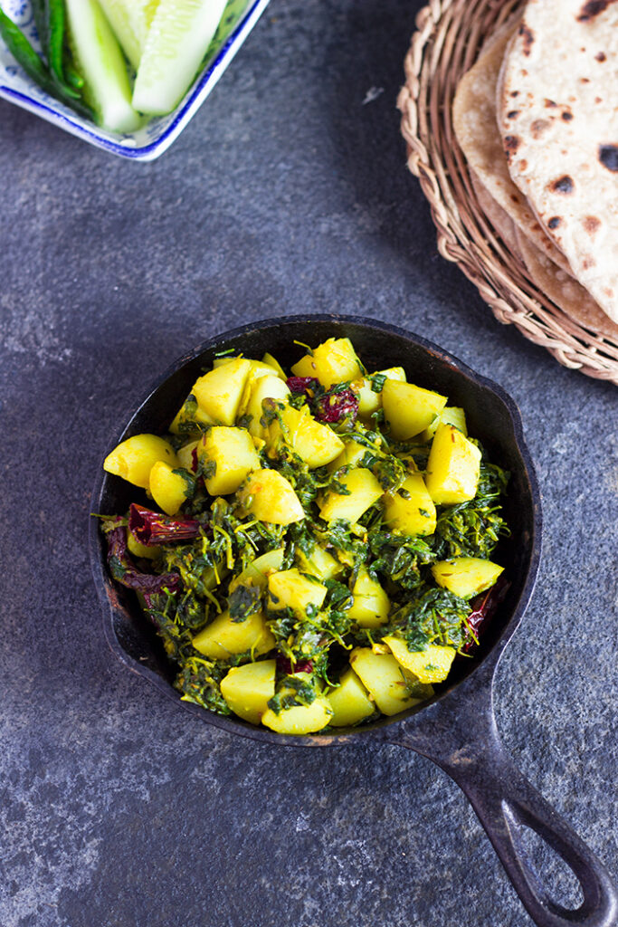 Aloo Methi Recipe For A Winter Favourite Indian Side