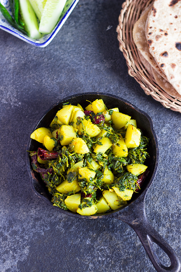 Aloo Methi Recipe For A Winter Favourite Indian Side